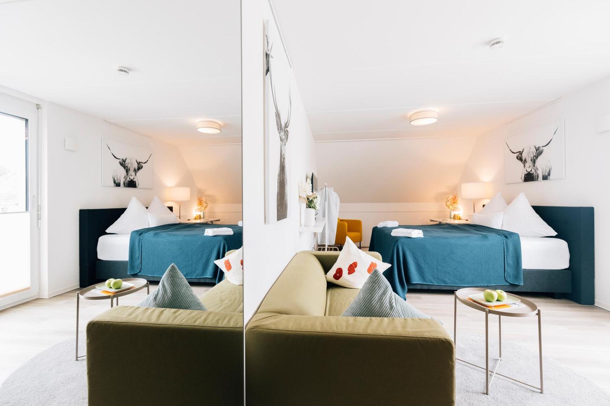 New Living City Appartement Bielefeld Esterno foto